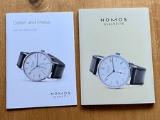 Nomos Glashütte Katalog Buch Manufaktur Uhrwerke 2017 Produktion Bilder Ahoi etc
