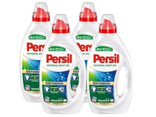 Persil Universal Kraft-Gel Flüssigwaschmittel für weiße & helle Wäsche, 4x 20 WL