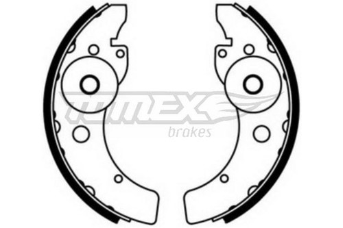 Tomex brakes bremsbackensatz - brakes,