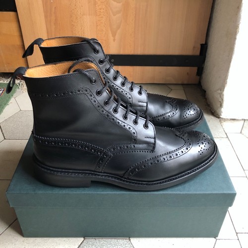 Tricker stow brogue boots - "stow",
