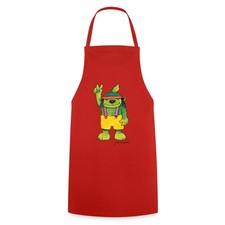 Janosch Emil der Grünbar Peace Kochschürze