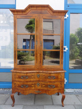 Dresdner barock aufsatzvitrine - barock,