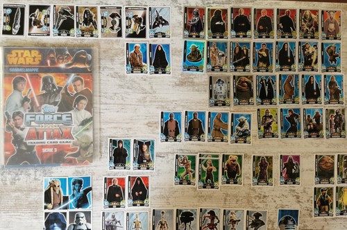 Star wars sammelkarten - sammelkarten, 3