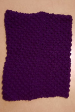 Schlauchschal Strick, Brombeerfarben, Neu, Gina Benotti, 100% Polyacryl