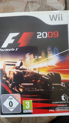 Wii spiel 2009 - f1, komplett