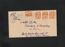 AD Bayern, Brief mit starker Verzähnung der 179 aus München nach Rohrbach