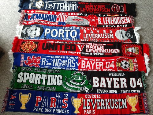 Fan schal bayer leverkusen - x,