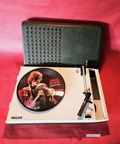Philips kofferplattenspieler - philips,