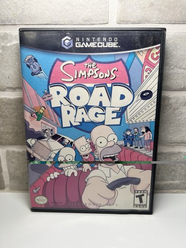 The simpsons road rage - road,