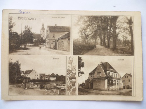 Breitingen kirche mit - ak,
