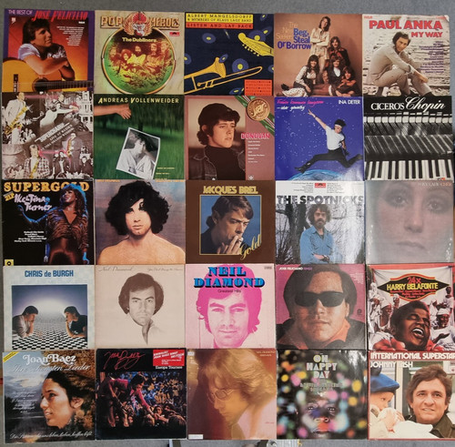 50x vinyl rock pop - 50x,