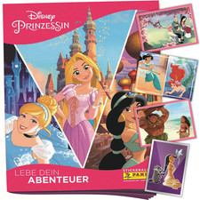 Panini Disney Prinzessin | Lebe dein Abenteuer | Komplettes Set mit Sammelalbum