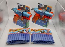 Hasbro Nerf Elite 2.0 Slyshot Blaster Pistole Gun Doppelpack + 40 Extra Pfeile