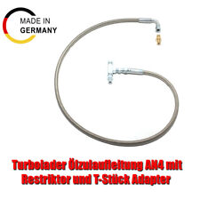 Ölzulauf 100cm universal Turbo Edelstahl VR6 Garrett GT28 GT30 GT35 Ölleitung