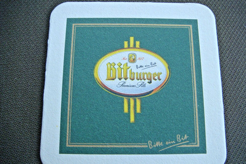 älterer bierdeckel bierfilz - älterer,
