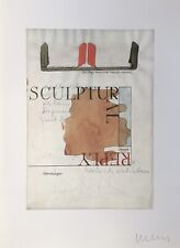 Franz Erhard Walther Farboffsetdruck signiert