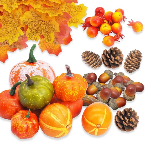 Künstliche kürbis herbst - künstliche,