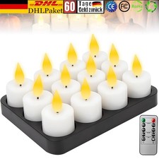 Wiederaufladbar led teelichter - wiederaufladbar,