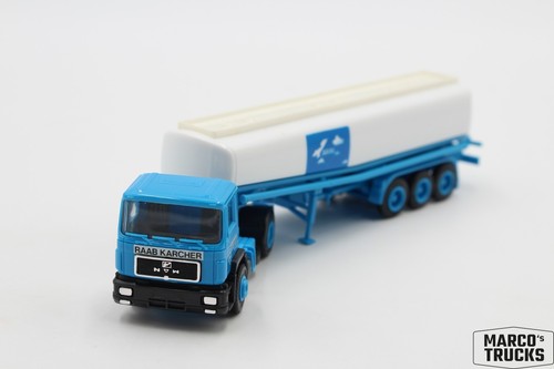Herpa man f90 tank sattelzug - herpa,