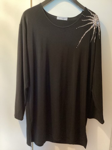 Slinky shirt schwarz magna - schwarz, gr