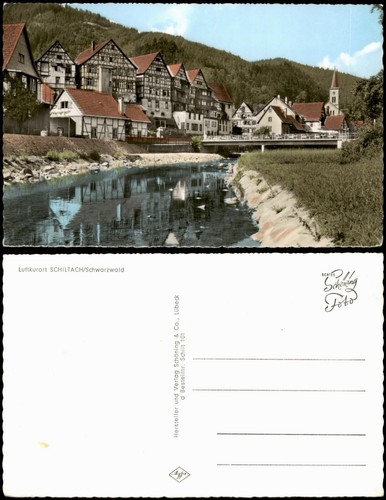 Ansichtskarte schiltach - ansichtskarte,