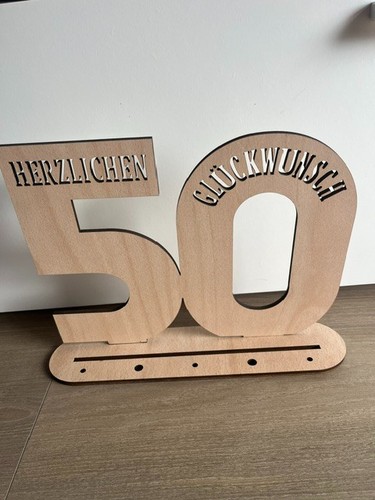 Aufsteller deko zum - zum, 50