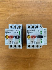 2 x Klöckner Moeller Motorschutzschalter PKZM 1-1