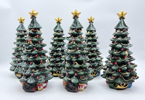 6er set weihnachtsbaum 25cm - 6er,