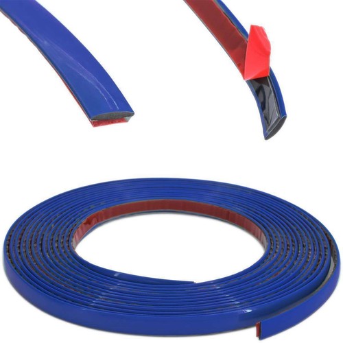 Zierleiste 6mm 15m blau - 15m, |