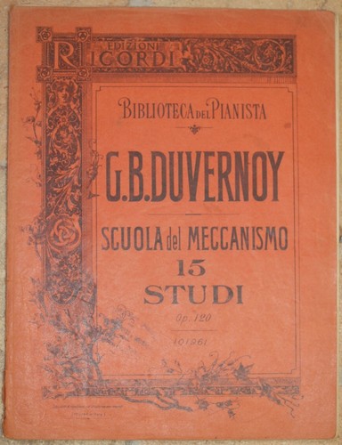Duvernoy schule der - duvernoy,
