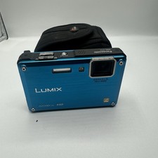 Panasonic Digitalkamera LUMIX DMC-FT1 Unterwasserkamera Blau Geprüft