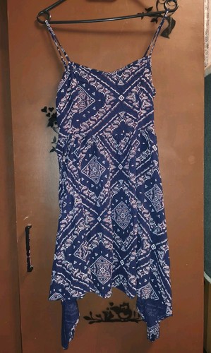 Blaues kleid sommerkleid - kleid,
