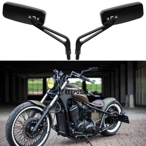Schwarze rechteckige motorrad - rechteckige,