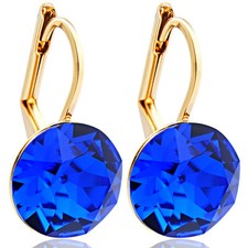 Ohrhaenger Gold mit Swarovski