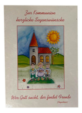 Kommunion geschenkkarte - kommunion,