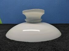Glas Lampenschirm Weiß Ø 245 mm Petroleumlampe Opalglas Vestaschirm Rochester