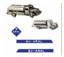 BV ARAL Ersatz Aufkleber f