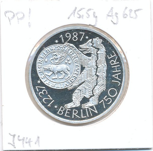 Bundesrepublik 1987 750 - bundesrepublik,