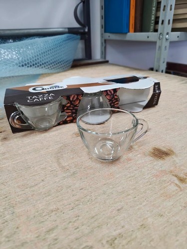 6er set kaffeetassen klarglas - 6er,