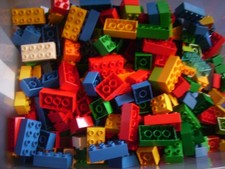 LEGO  Duplo 56 Bausteine 4 und