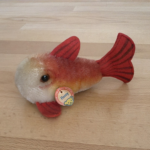 Steiff flossy fisch stoff - flossy, &