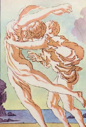Salvador dali adam und - und, eva