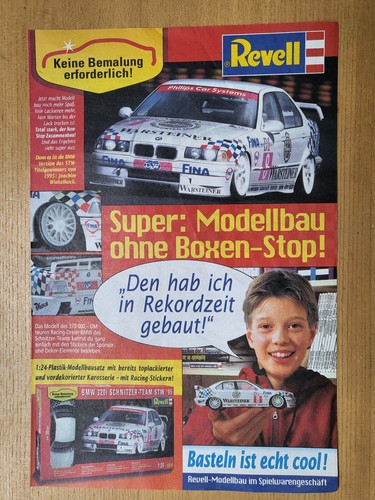Revell werbeanzeige bmw 302i - revell,