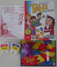 FAST WIE NEU: TABU JUNIOR - die neuere Hasbro Ausgabe ! VOLLSTÄNDIG+ tlw foliert