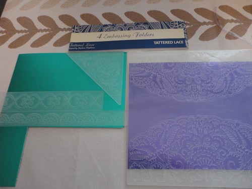 Tattered lace prägefolder - 4,