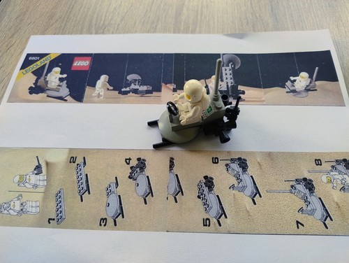 Lego space 6801 moon - lego,