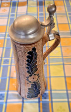 Bierkrug Humpen Seidel  Marzi & Remy MR Westerwald Steinzeug Keramik ca. 26 cm