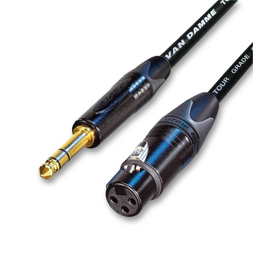 Gold buchse xlr auf trs - xlr,