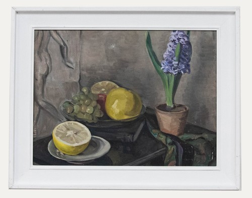 Gerahmtes öl stillleben aus - gerahmtes,