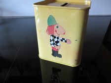 Spardose Metall Janosch gelb